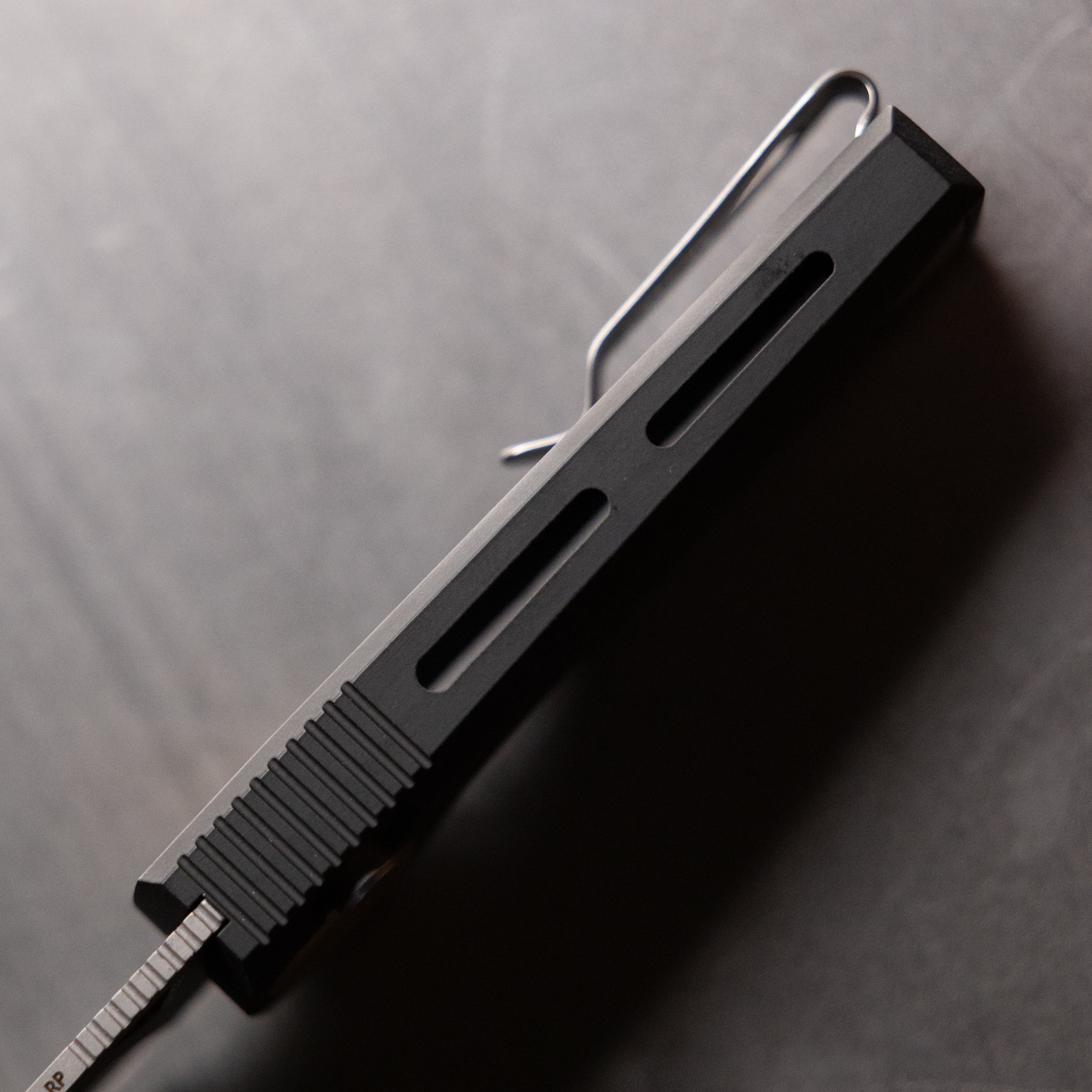 RMX Compact Drop Point Knife all magnesium handle.