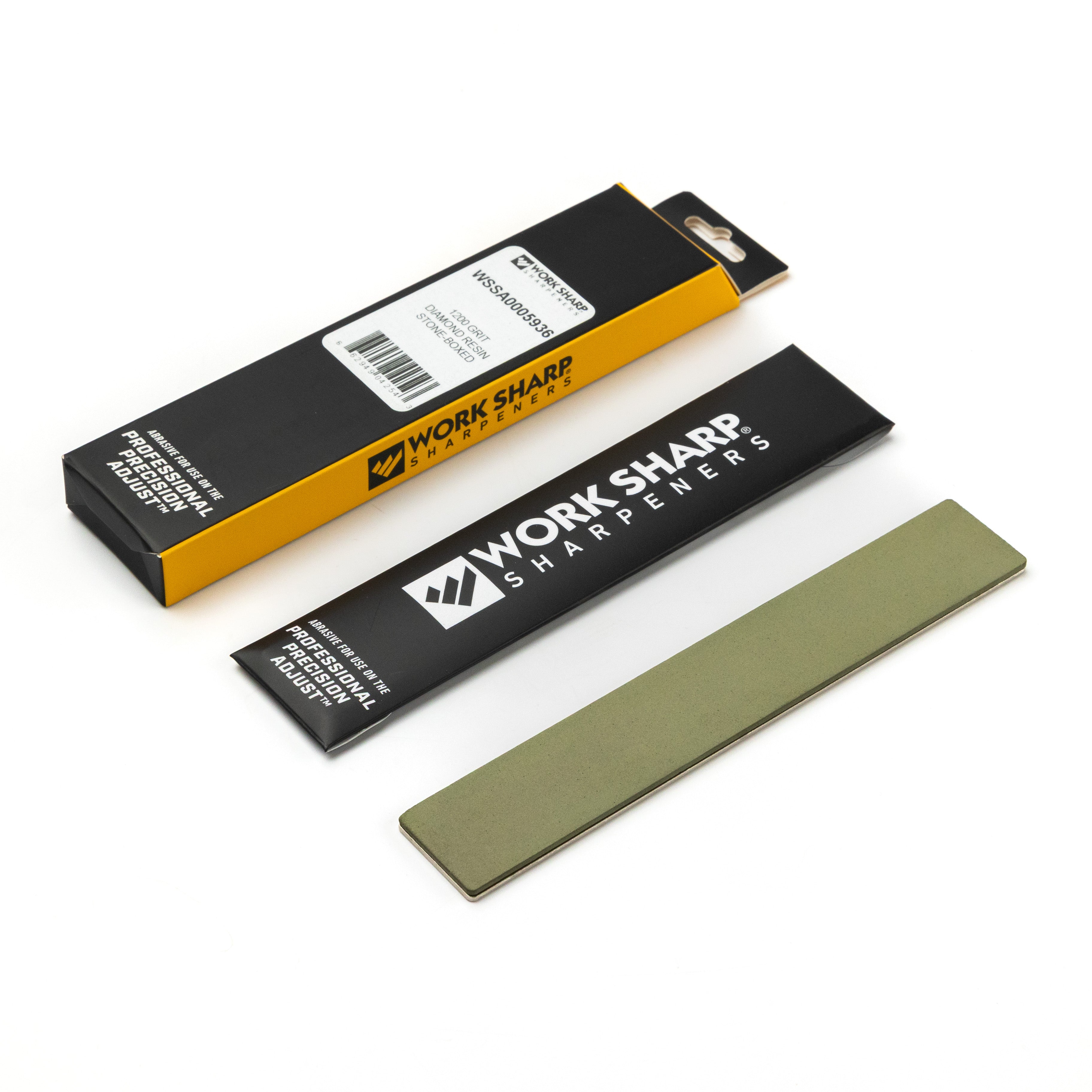 1200 grit resin-bonded stone