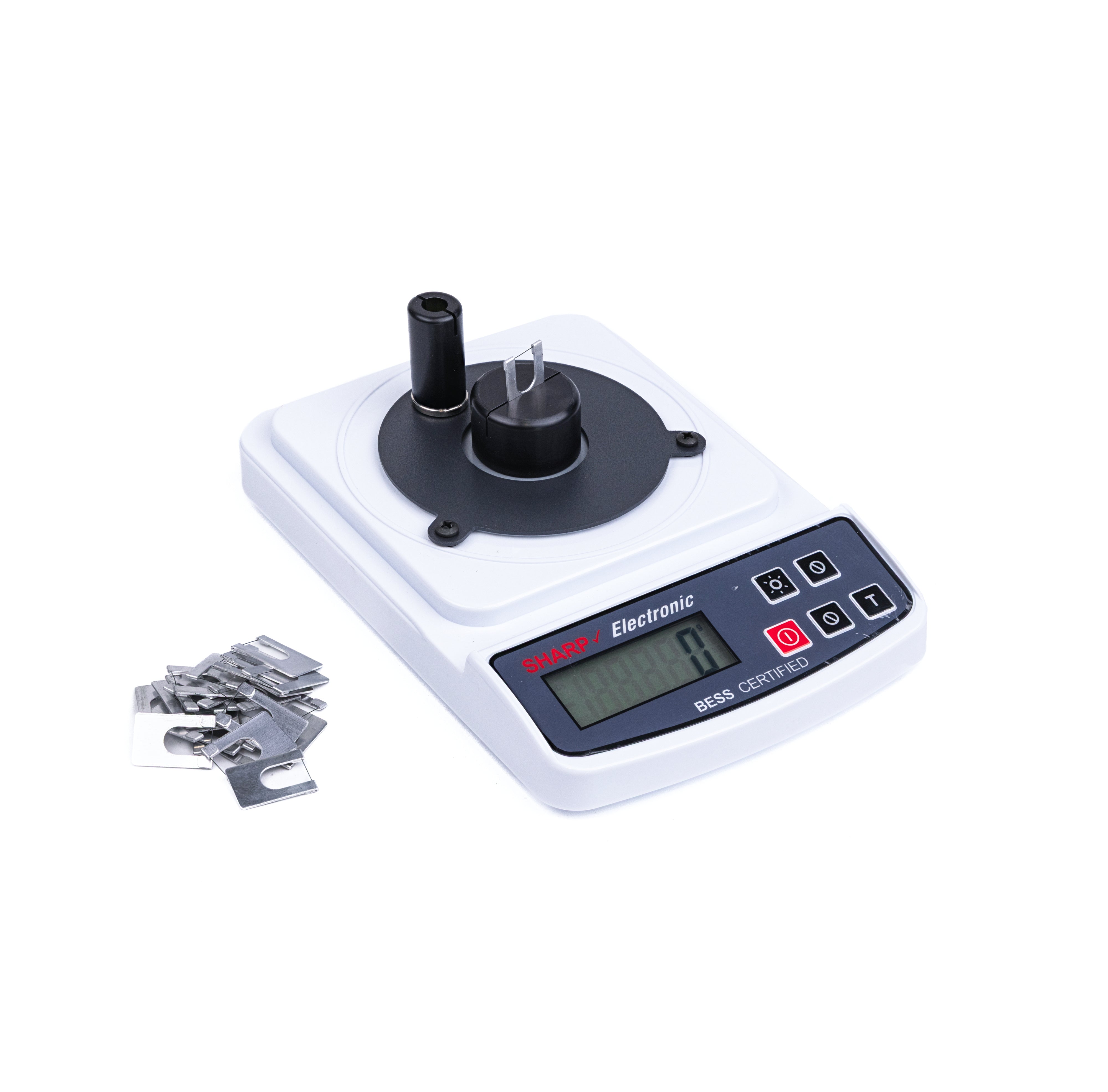 Hero image of Edge On Up PT50C Home Chef Sharpness Tester on white background.