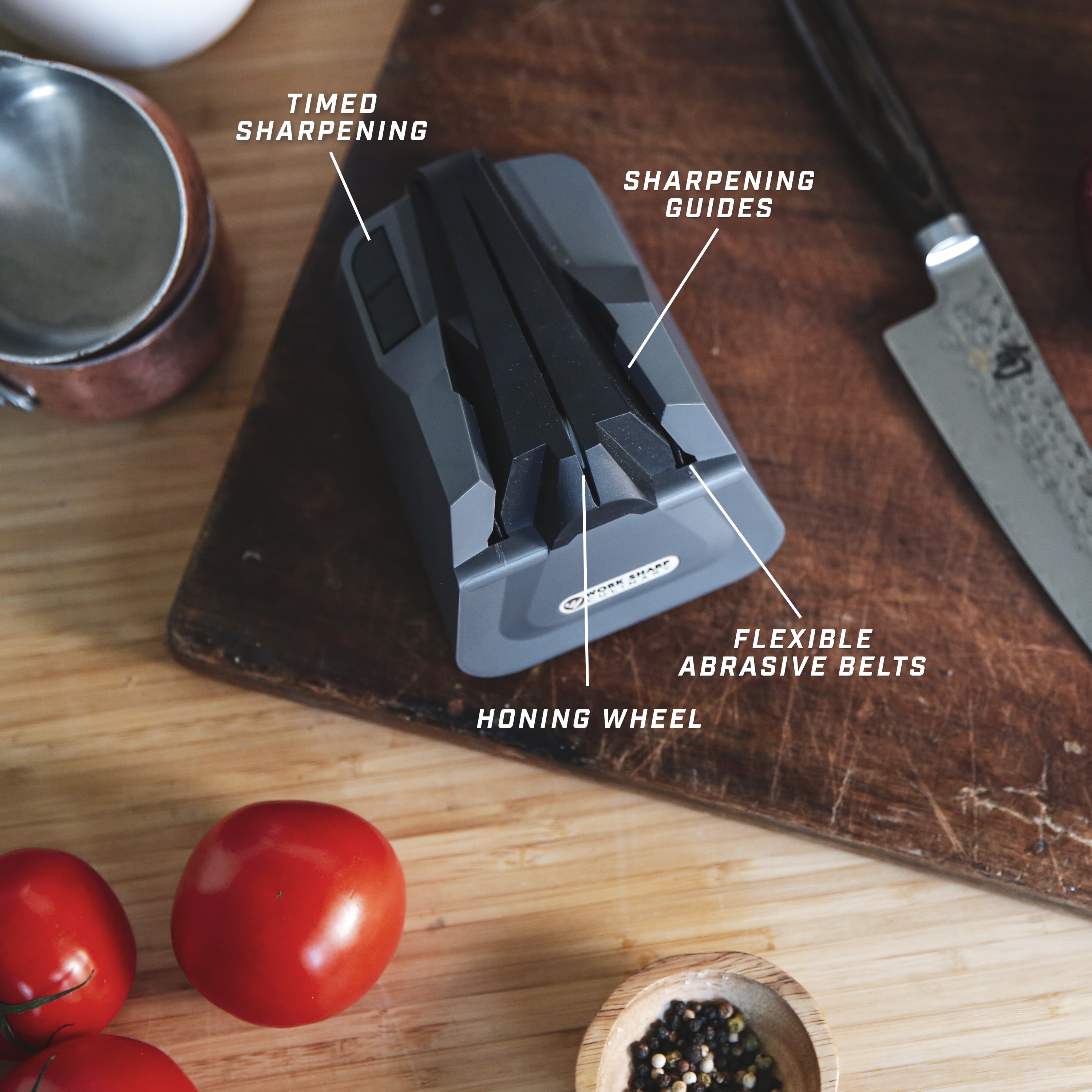 E2 Kitchen Knife Sharpener Features