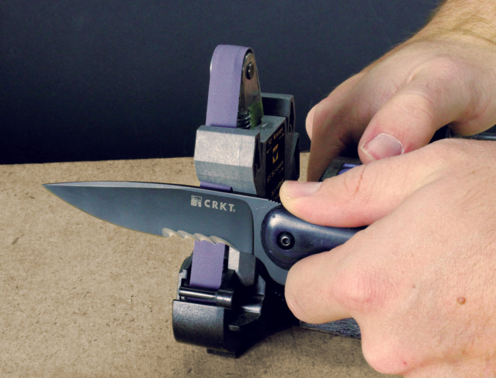 Sharpening A Serrated Blade