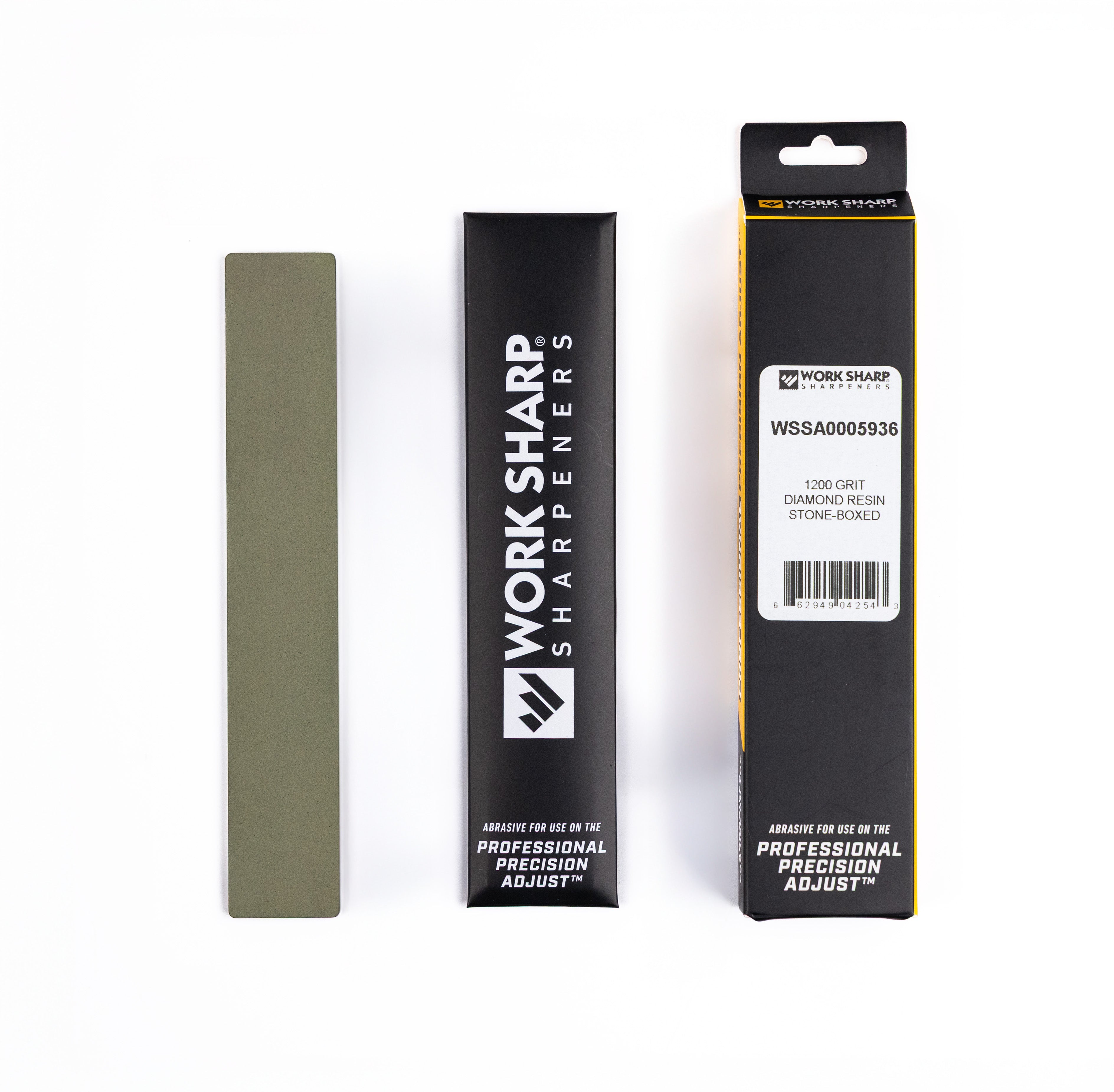 1200 grit resin-bonded stone