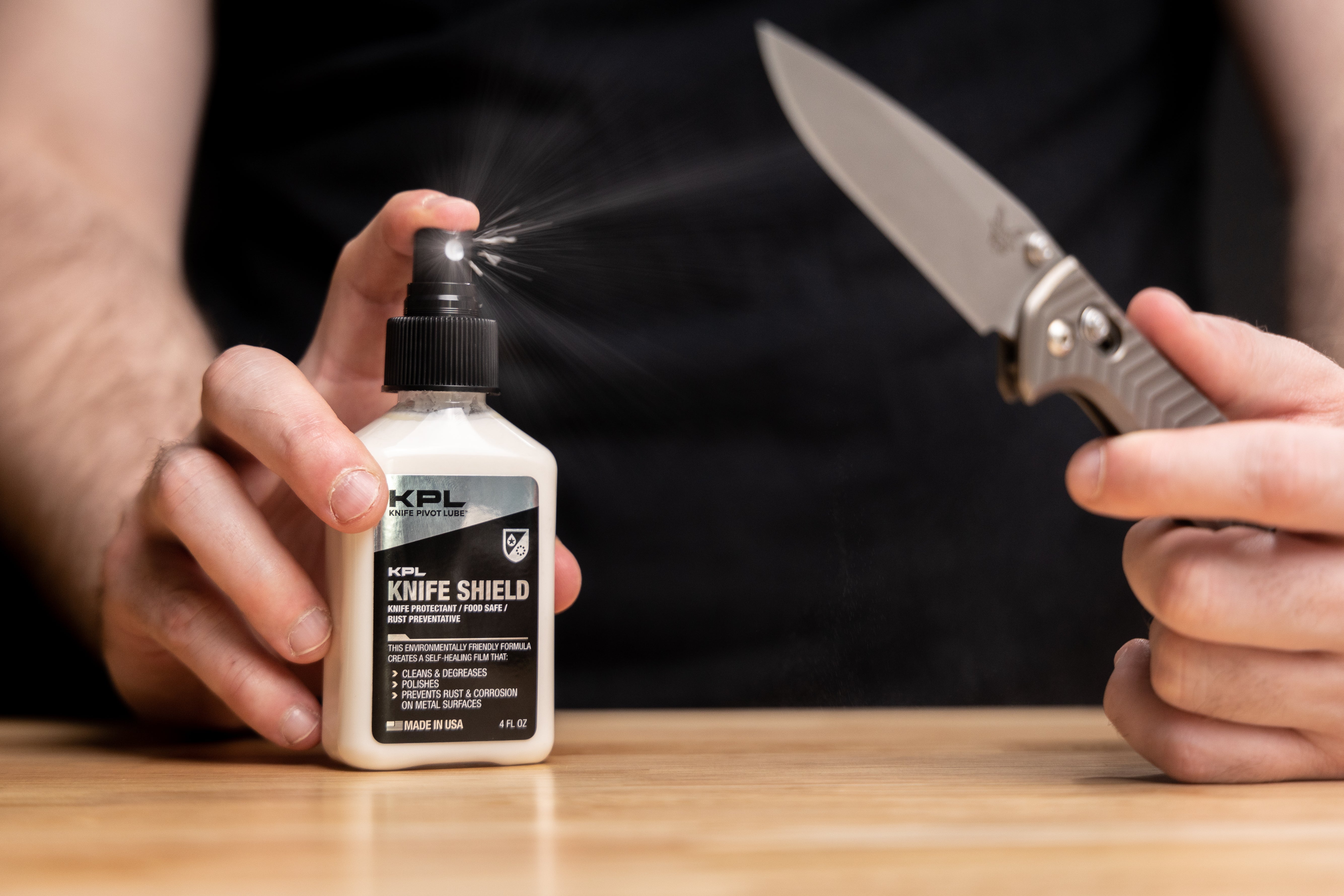 KPL Knife Shield - Corrosion Preventative Knife Cleaner