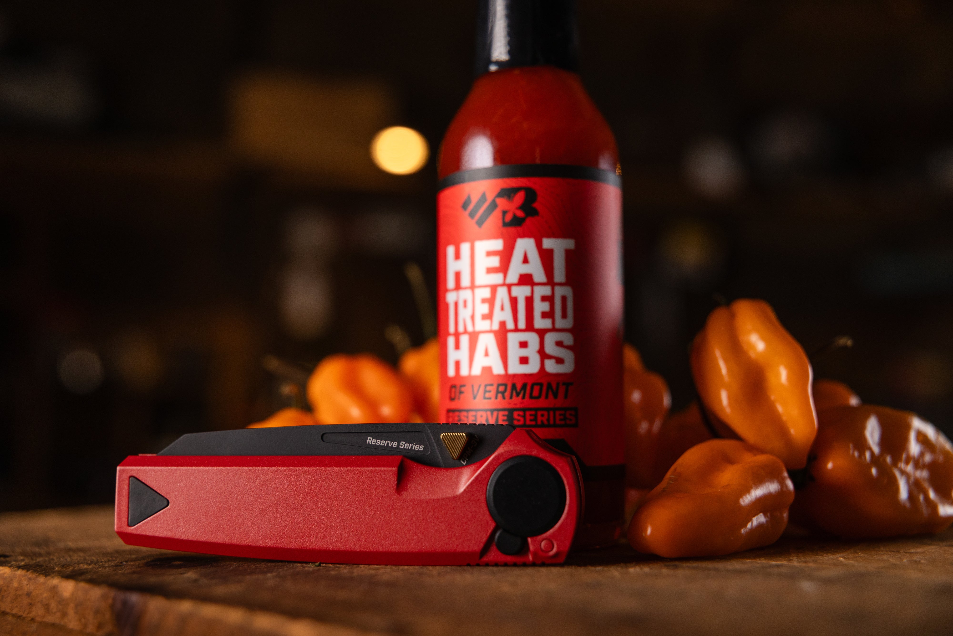 RMX Habanero Thumbstud Reverse Tanto | Reserve Series
