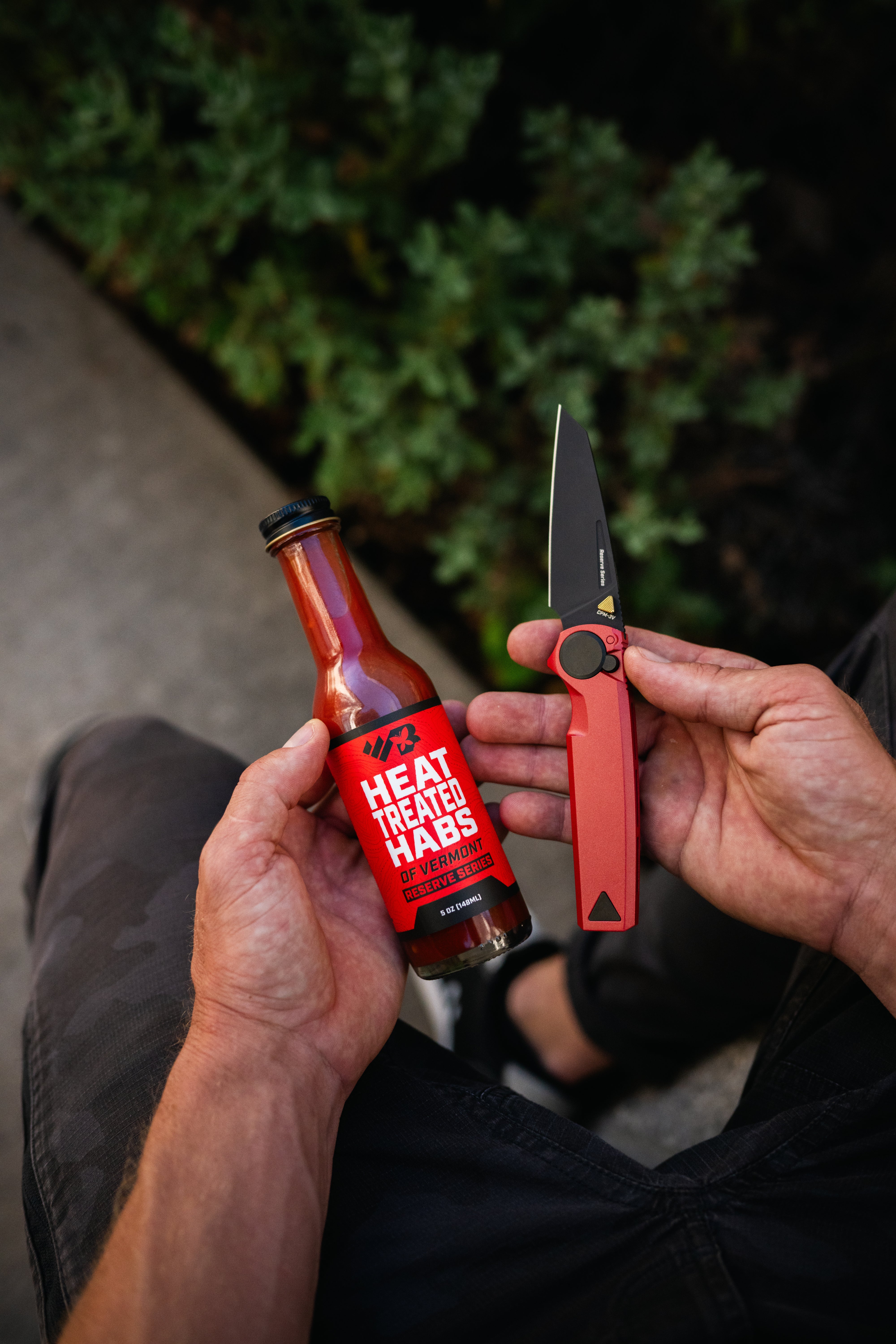 RMX Habanero Thumbstud Reverse Tanto | Reserve Series