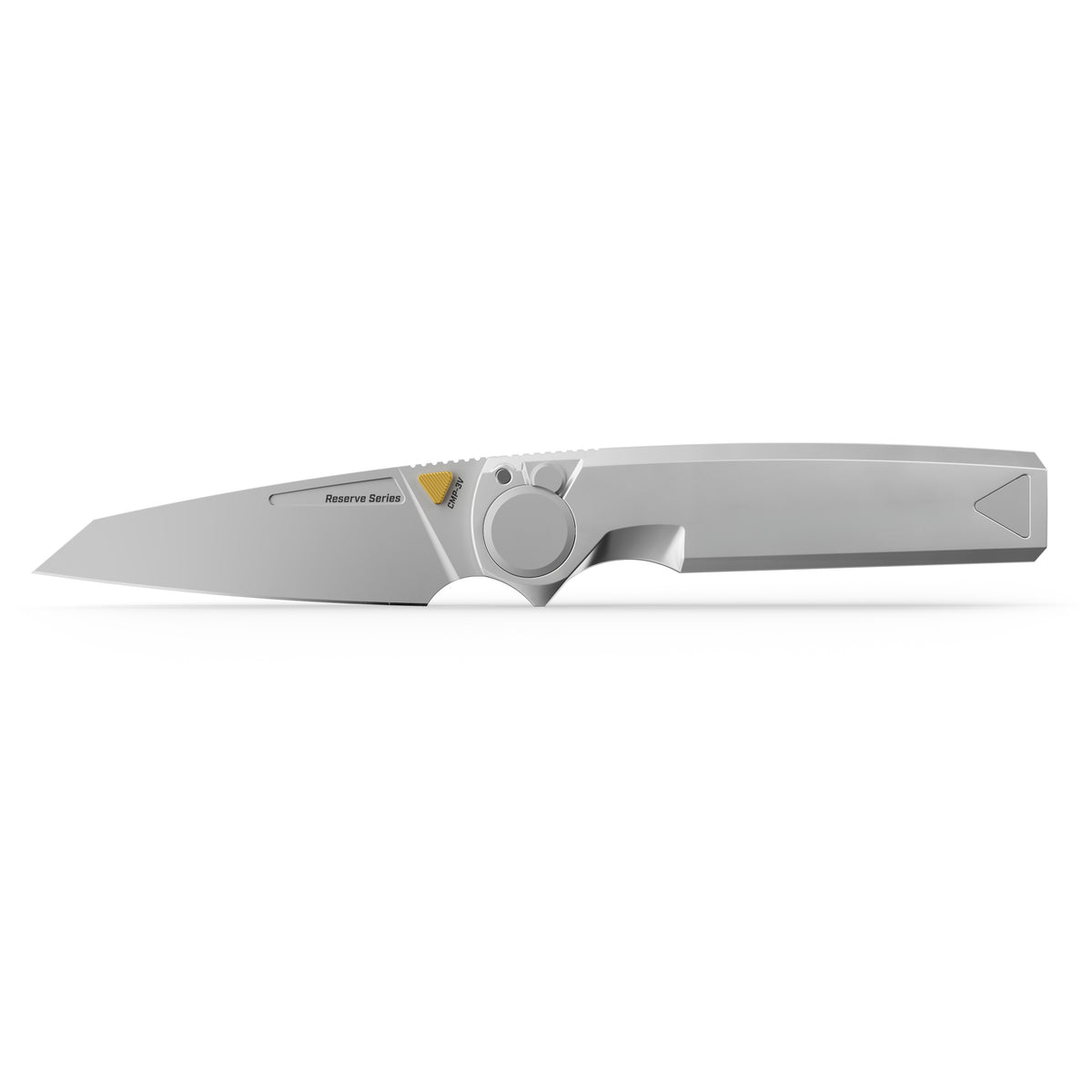 RMX™ Raw Magnesium Thumbstud Reverse Tanto | Reserves Series