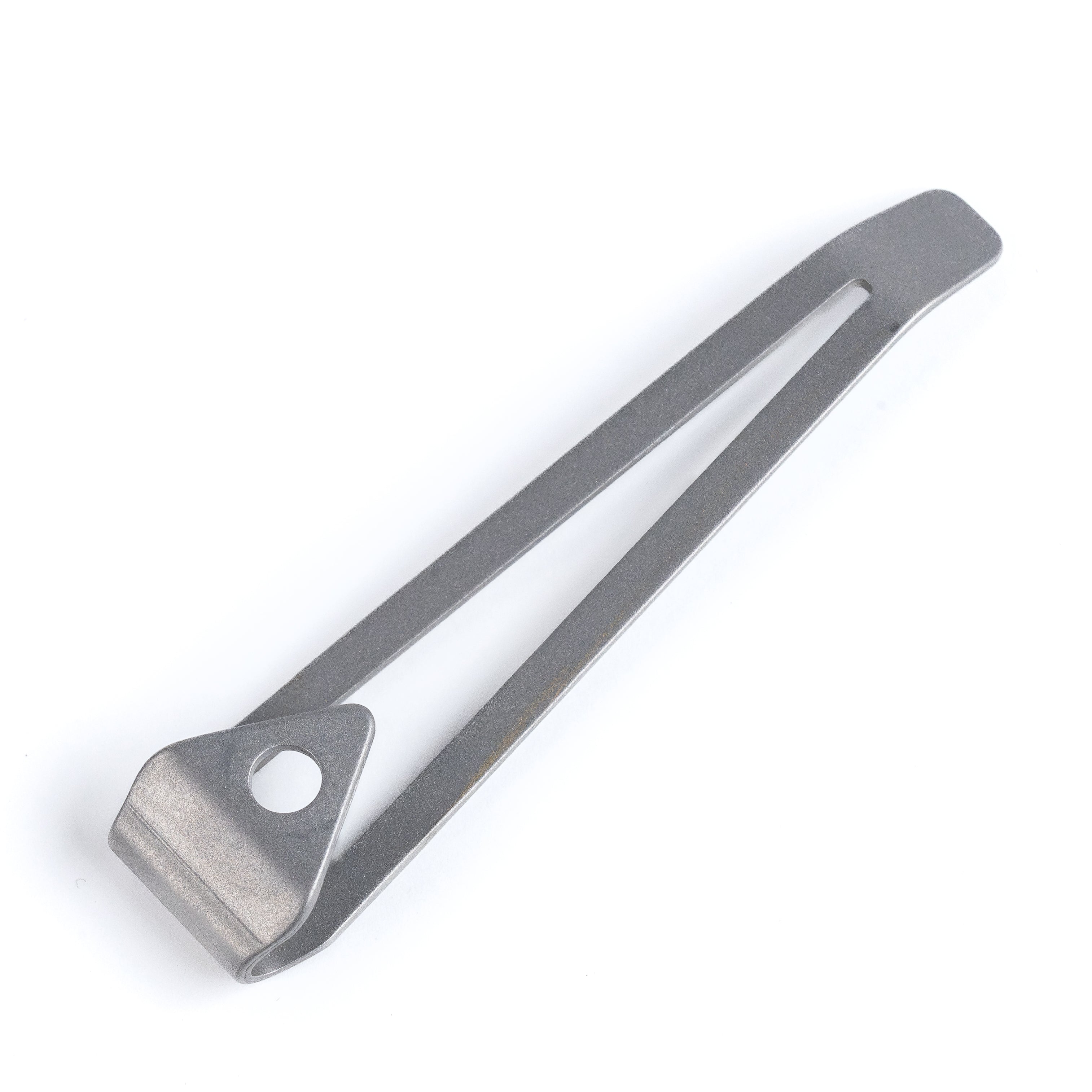 Madrone Pocket Clip | Matte Silver