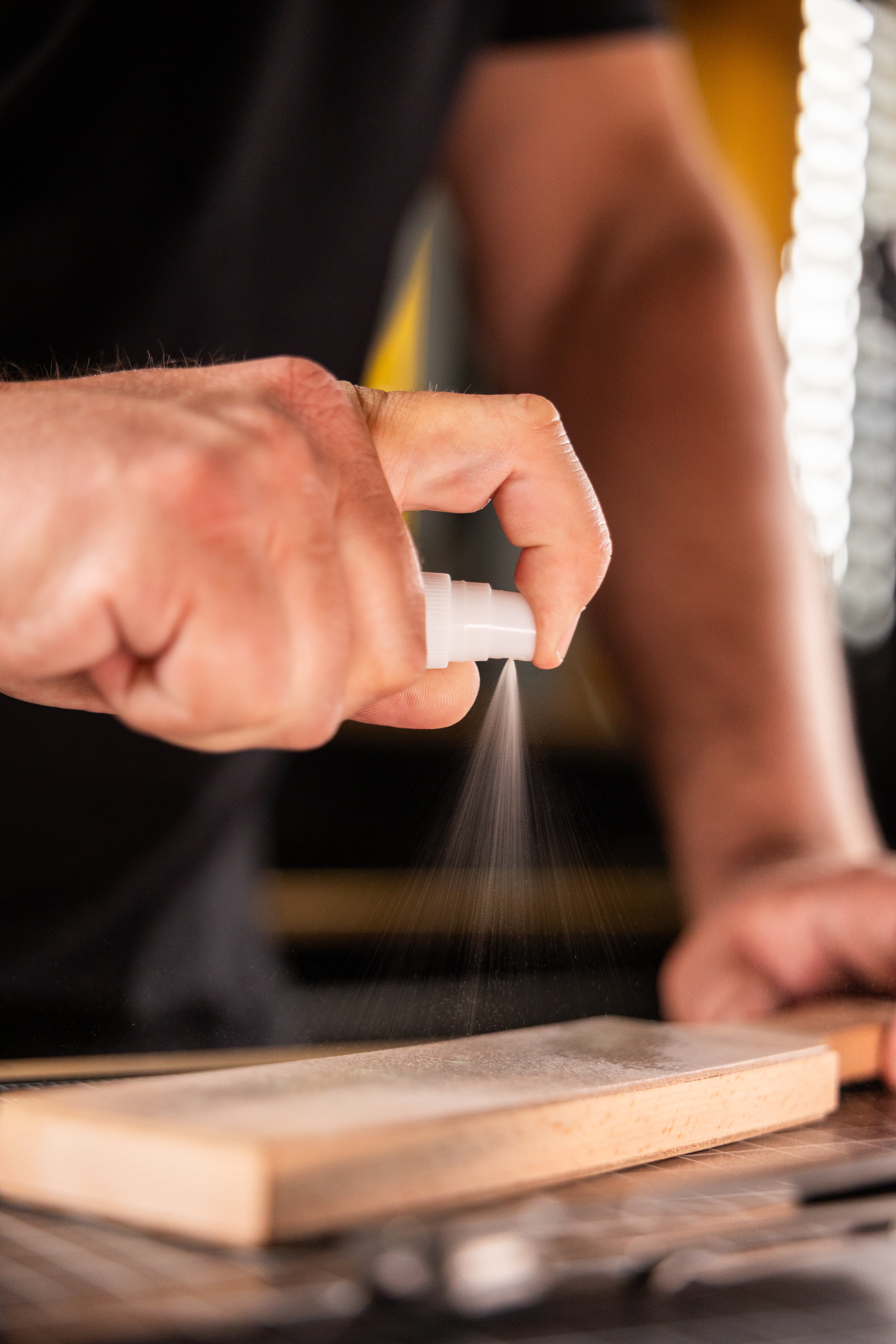 Leather Strop and Diamond Emulsion Kit