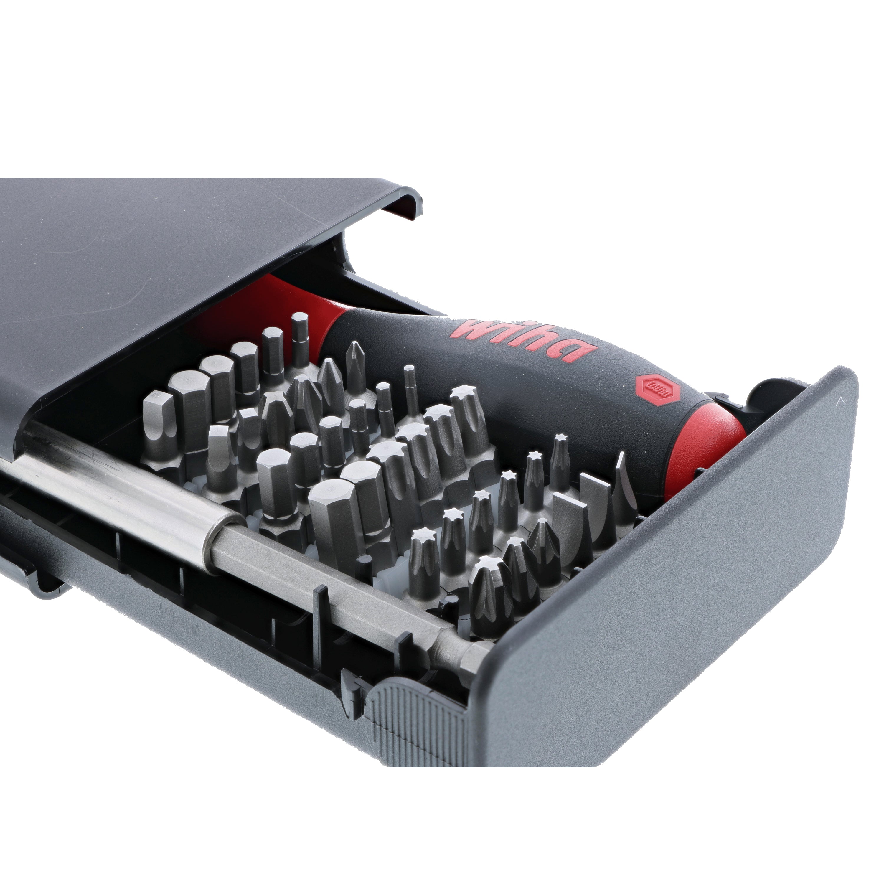 Wiha 38 Piece Bits Collector Bit and Magnetic Bit Holder Set
