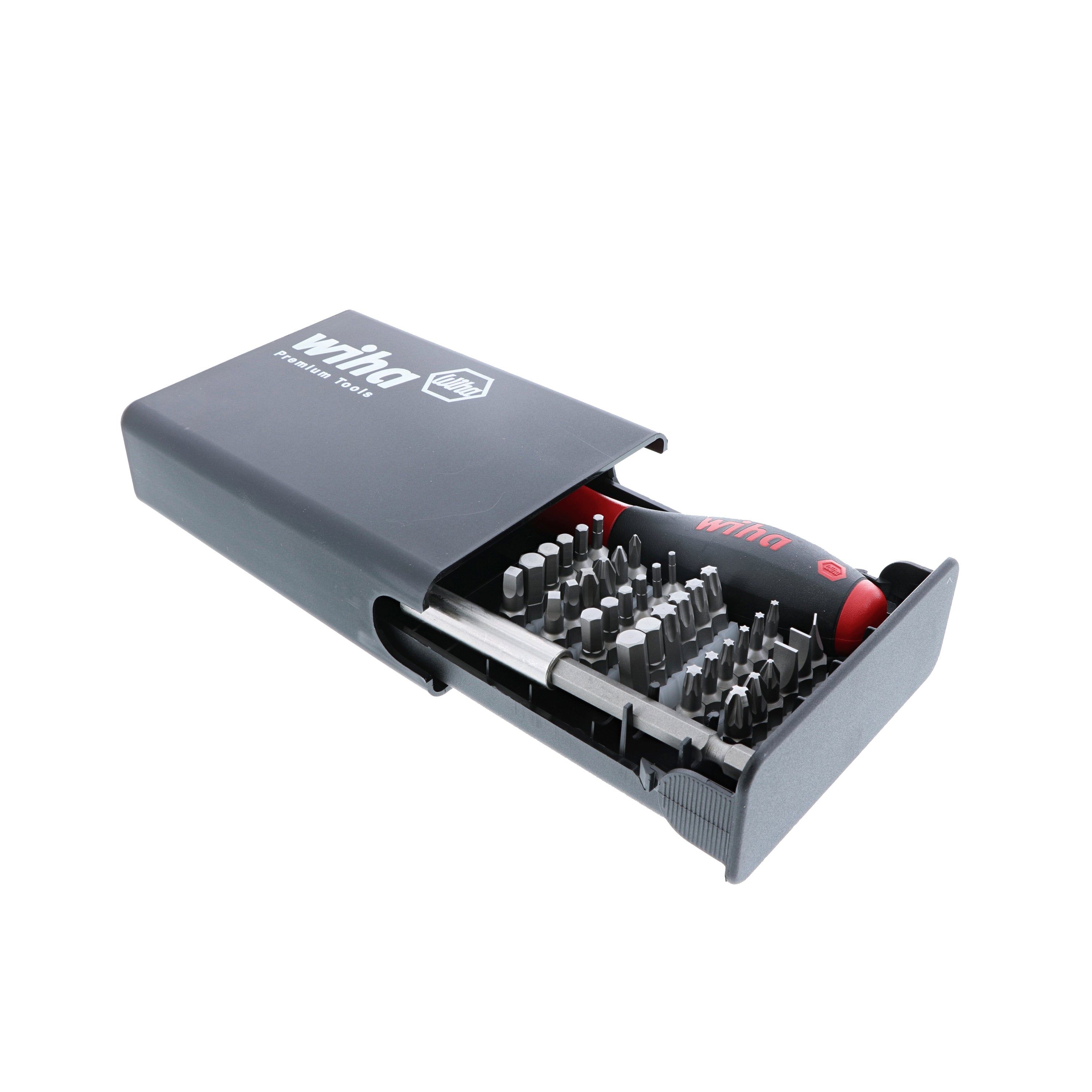 Wiha 38 Piece Bits Collector Bit and Magnetic Bit Holder Set