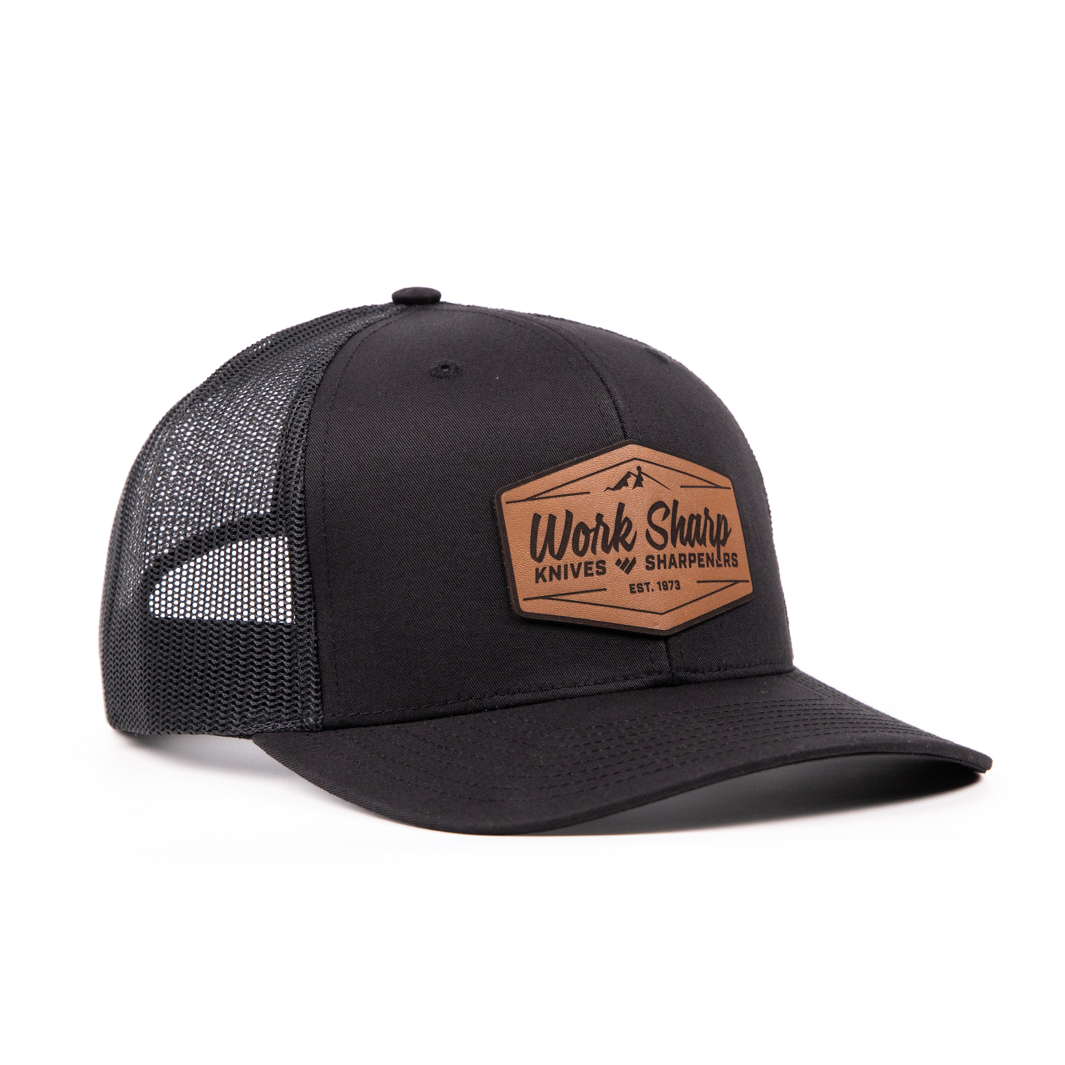 Work Sharp Mt. Ashland Trucker Hat with Leather Patch