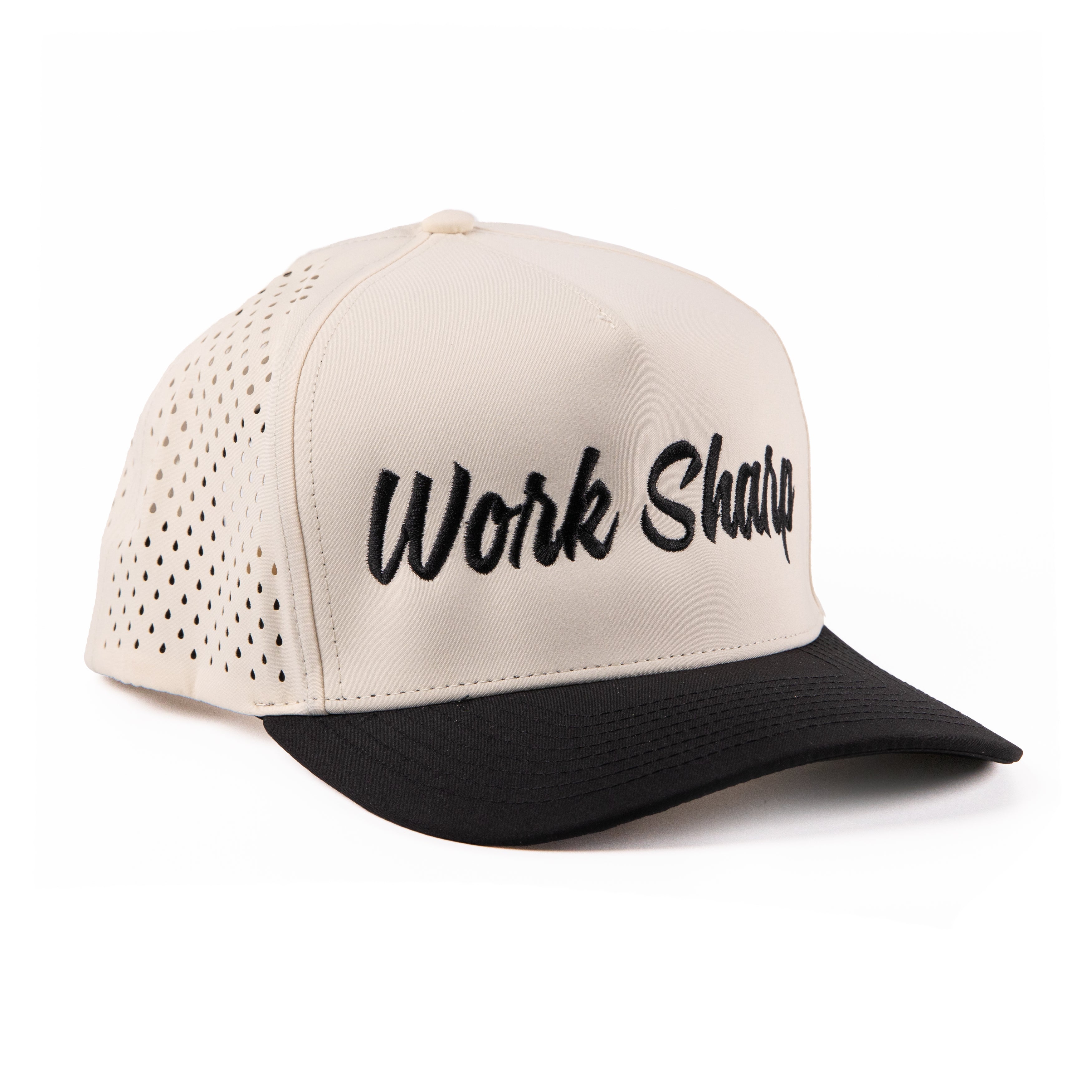 Work Sharp Tan & Black Signet Hat