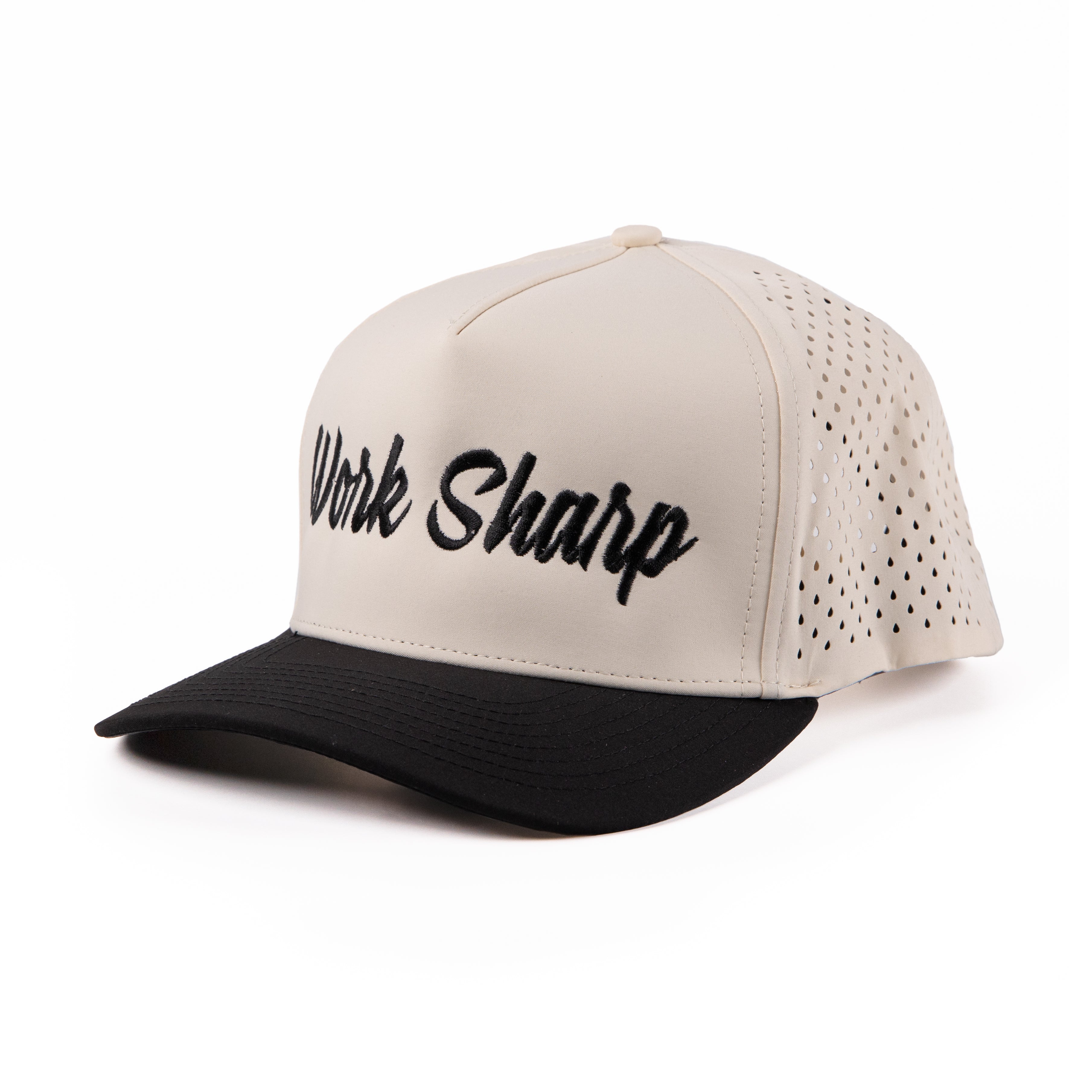 Work Sharp Tan & Black Signet Hat