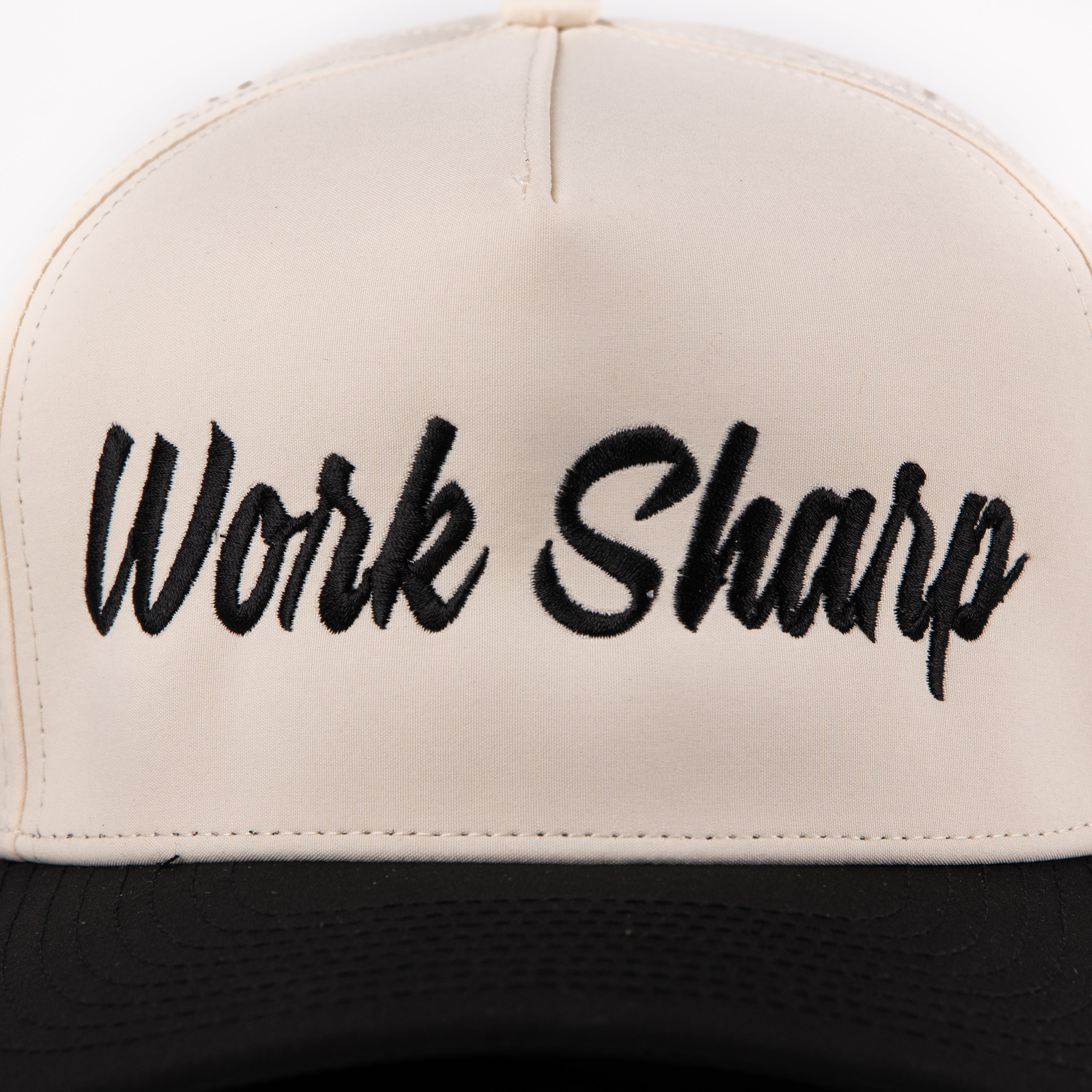 Work Sharp Tan & Black Signet Hat