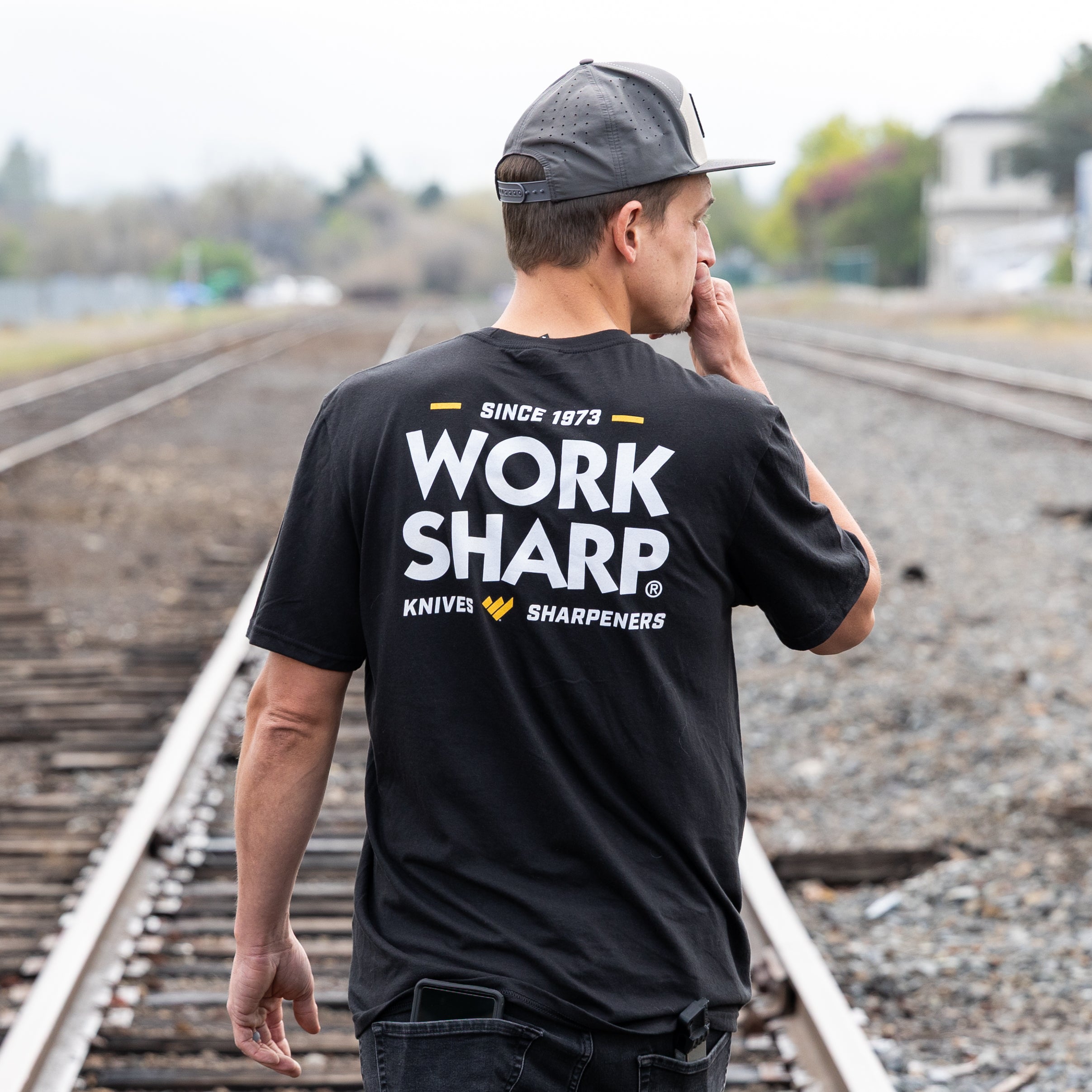 Work Sharp Logo Black T-Shirt