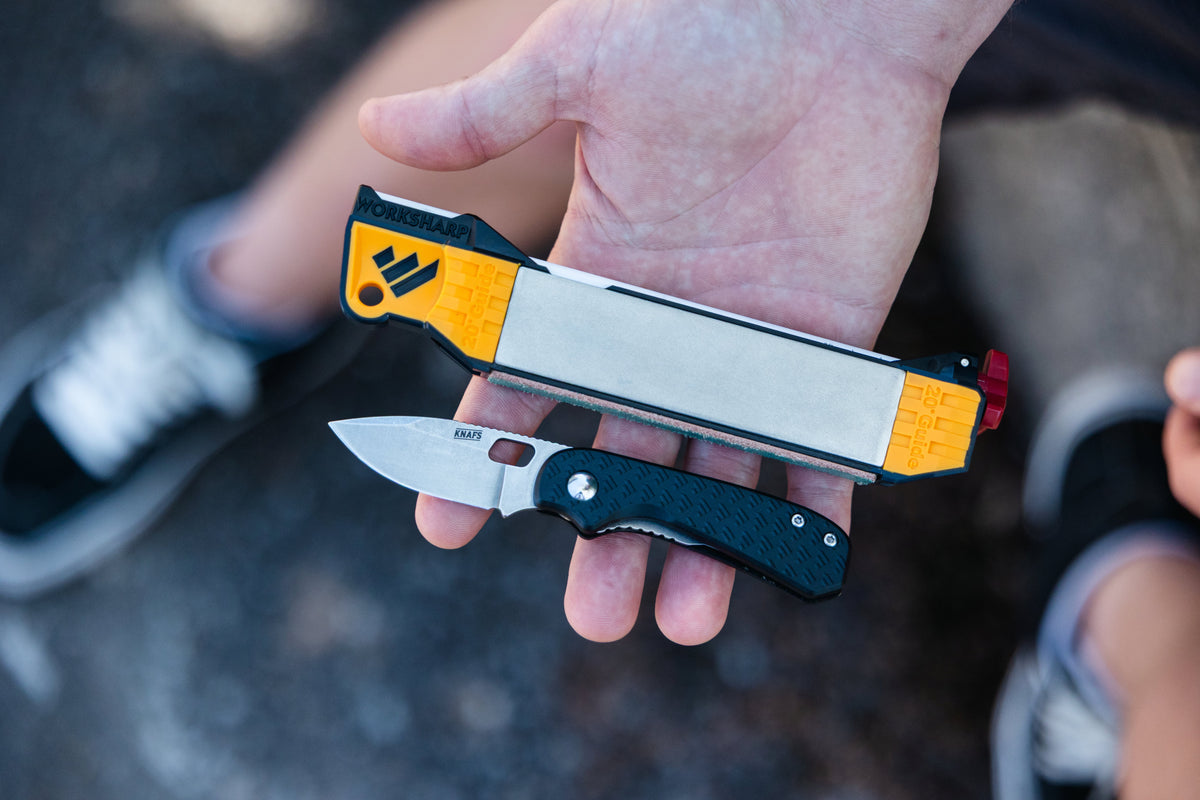 Work Sharp GFS and KNAFS Lander 5 EDC Knife Bundle