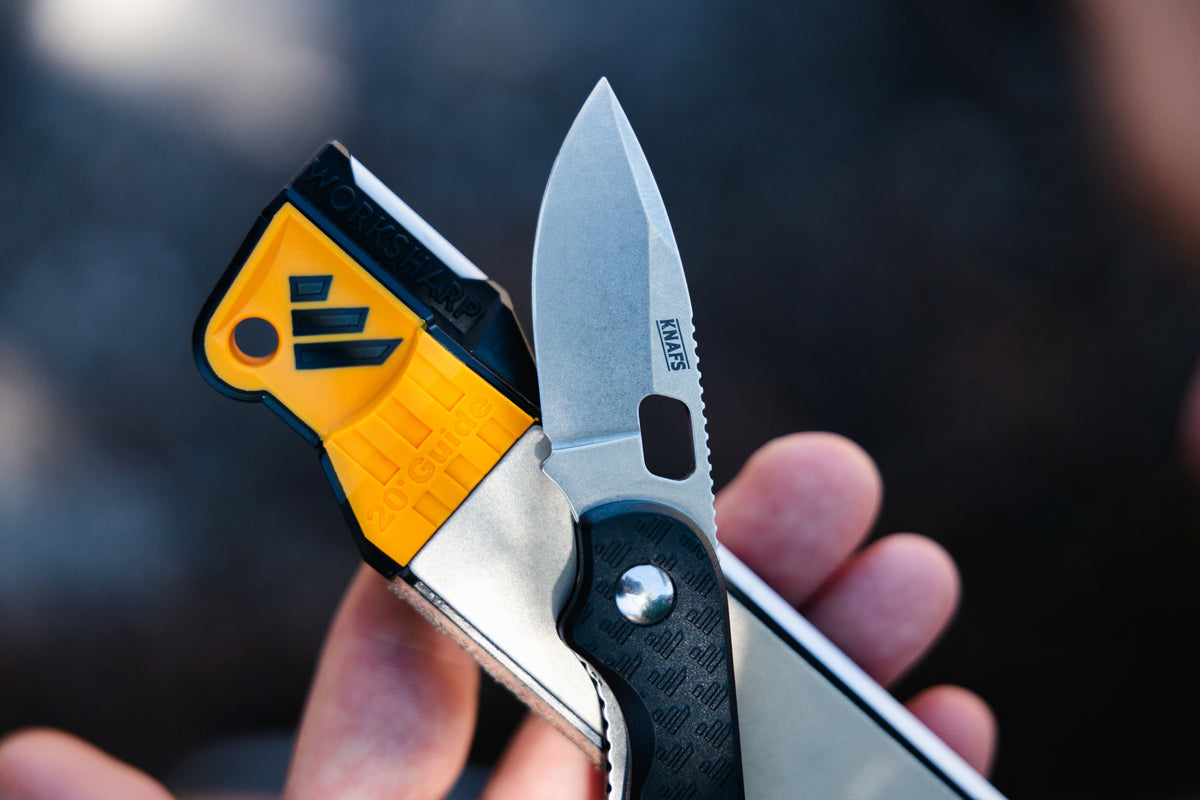 Work Sharp GFS and KNAFS Lander 5 EDC Knife Bundle