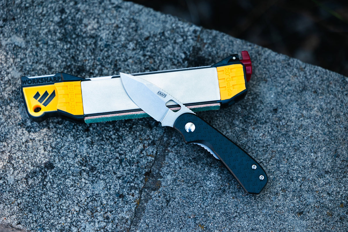 Work Sharp GFS and KNAFS Lander 5 EDC Knife Bundle