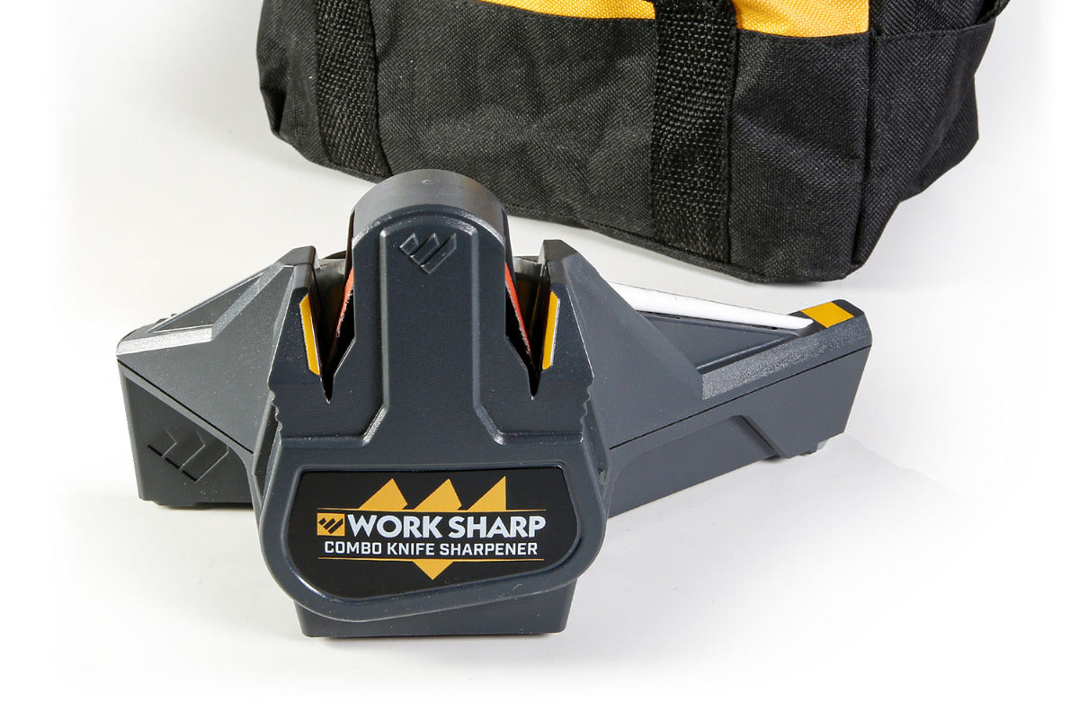 Work Sharp Combo Knife Sharpener with Power Sharpening Platform
