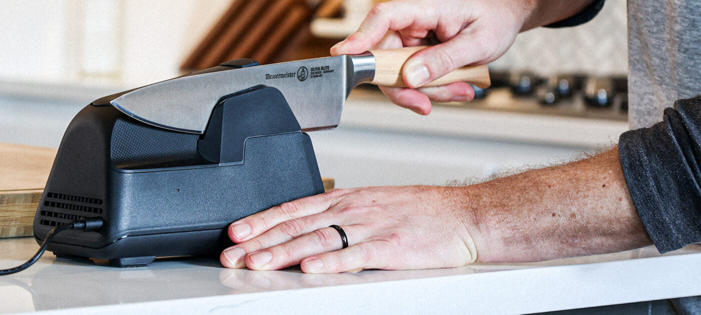  Work Sharp Precision Adjust Elite - Adjustable Knife Sharpening  System - For Hunting, Serrated & Kitchen Knives: Home & Kitchen